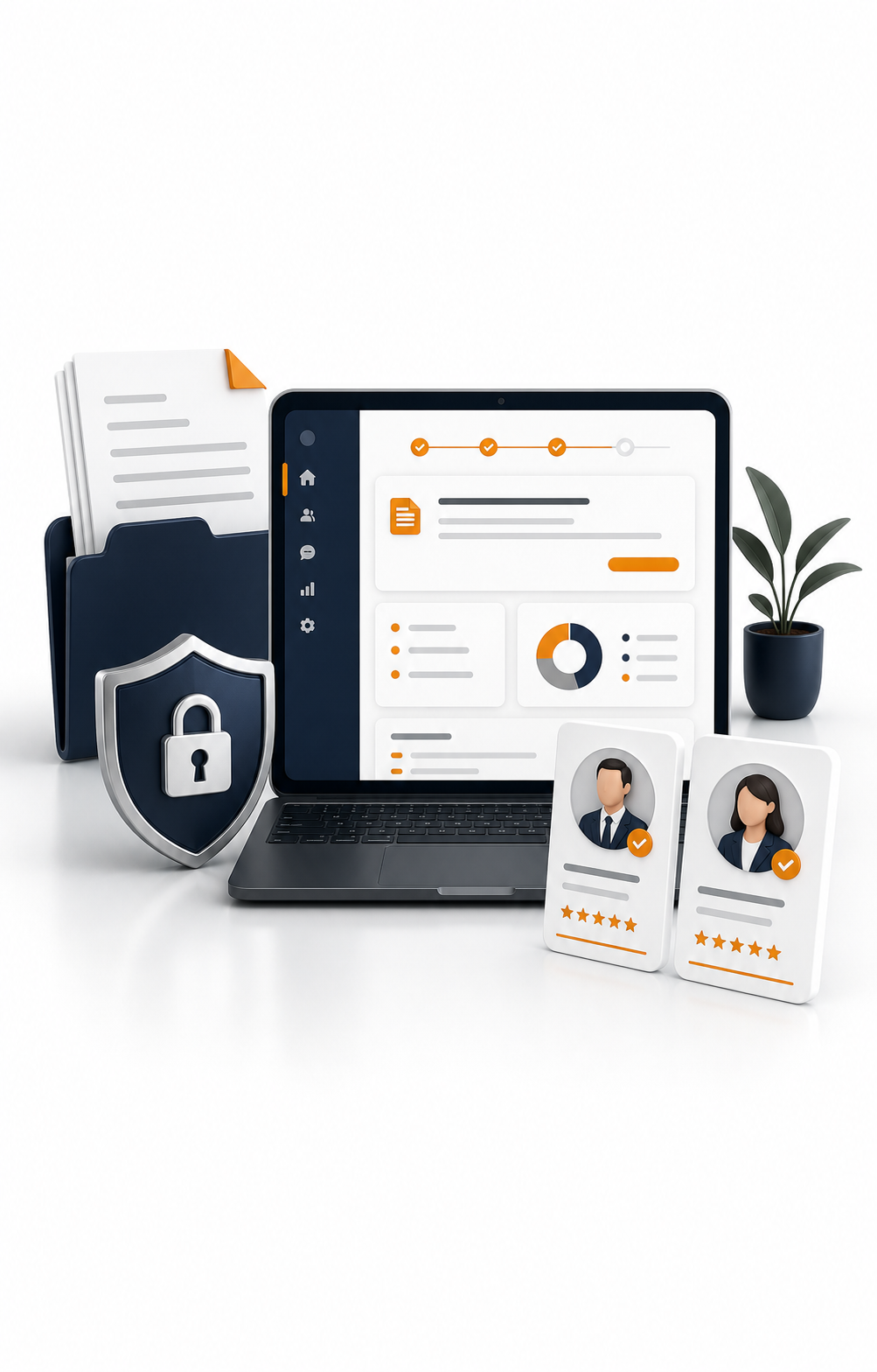 Plateforme sécurisée de mise en relation avec des professionnels du recouvrement